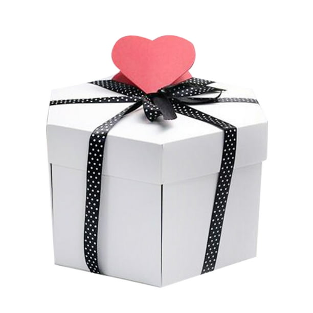 Surprise Explosion Box DIY Scrapbook Photo Album For Valentine's Wedding Gift 